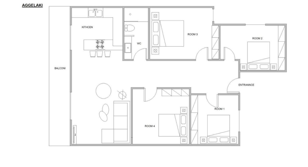Appartement Houseloft Grand Vista à Thessalonique Extérieur photo